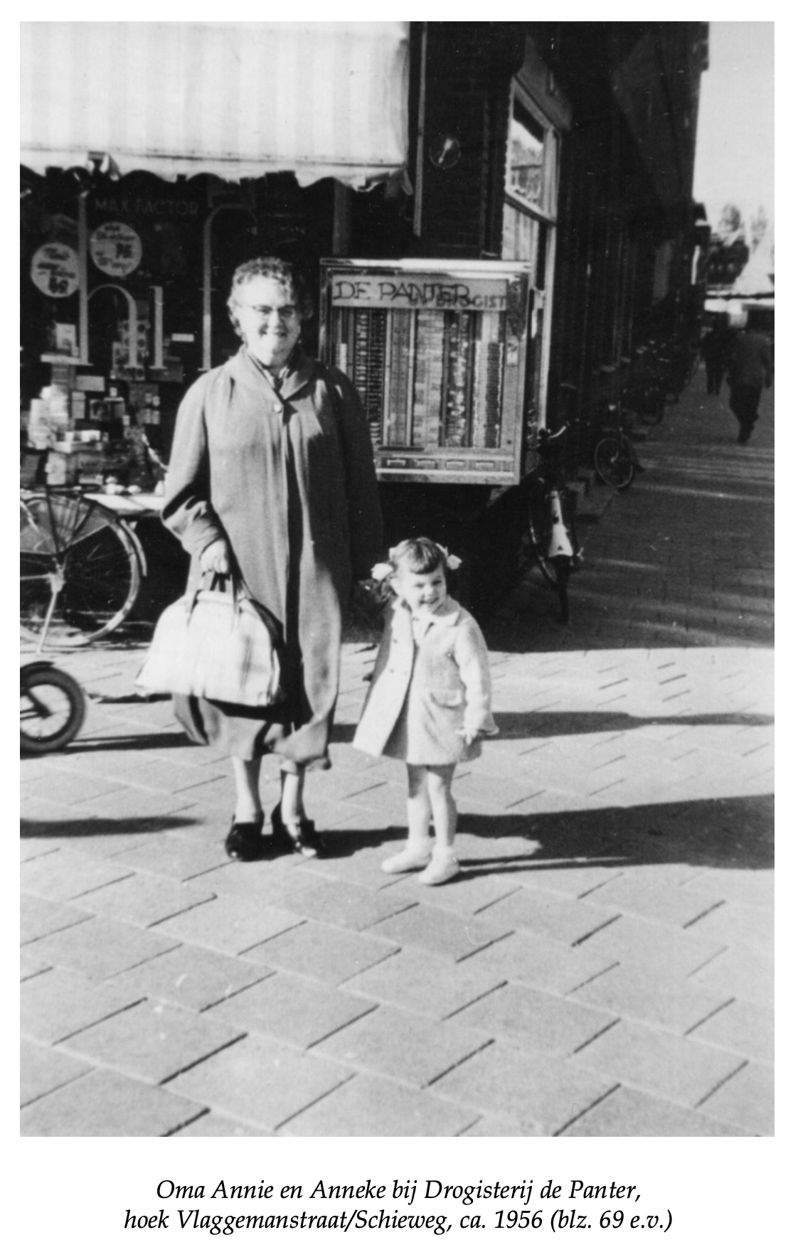 Oma Annie Otten Wessels Anneke Riper ca. 1956
