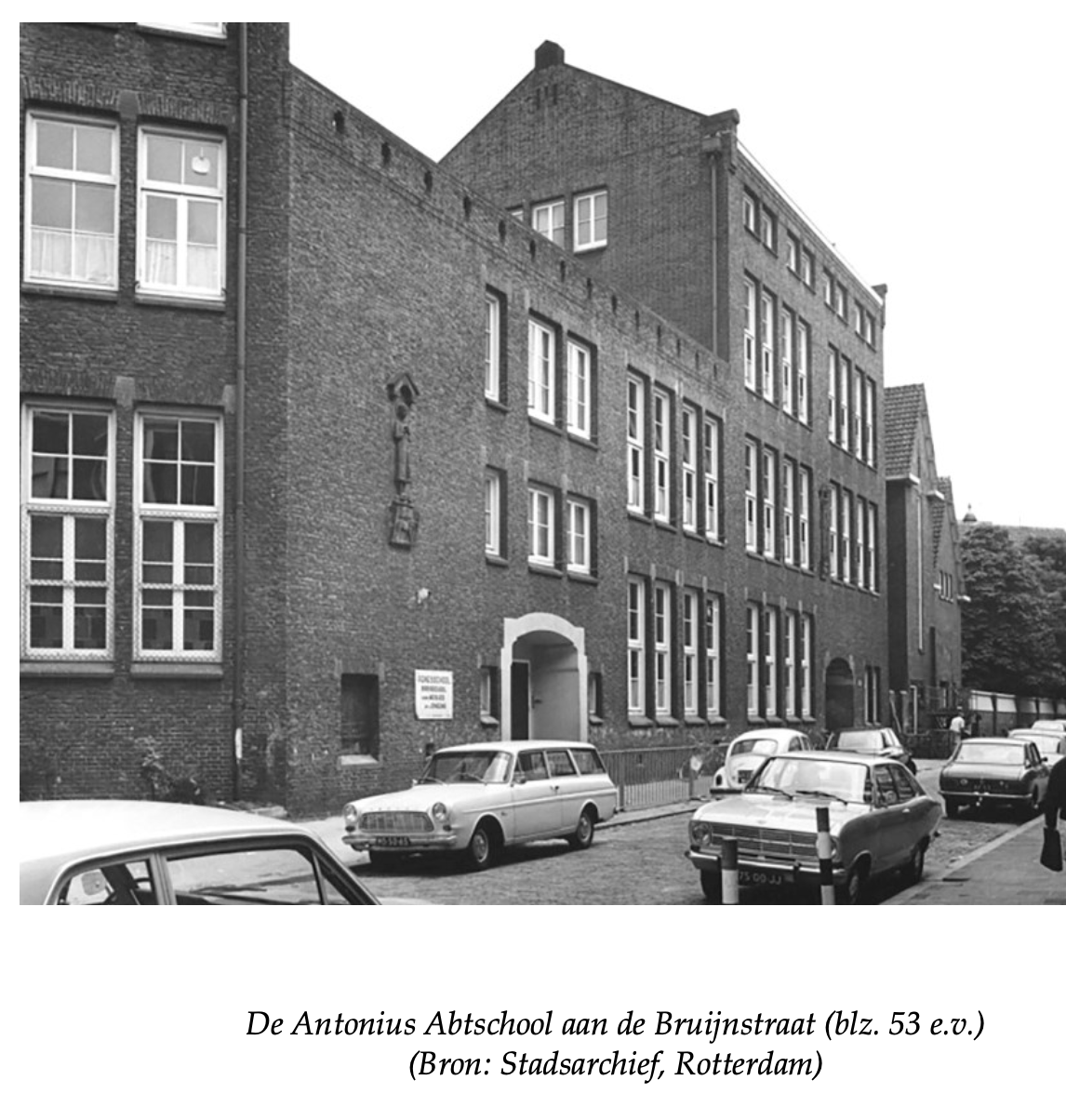 Antonius Abtschool Bruijnstraat Rotterdam